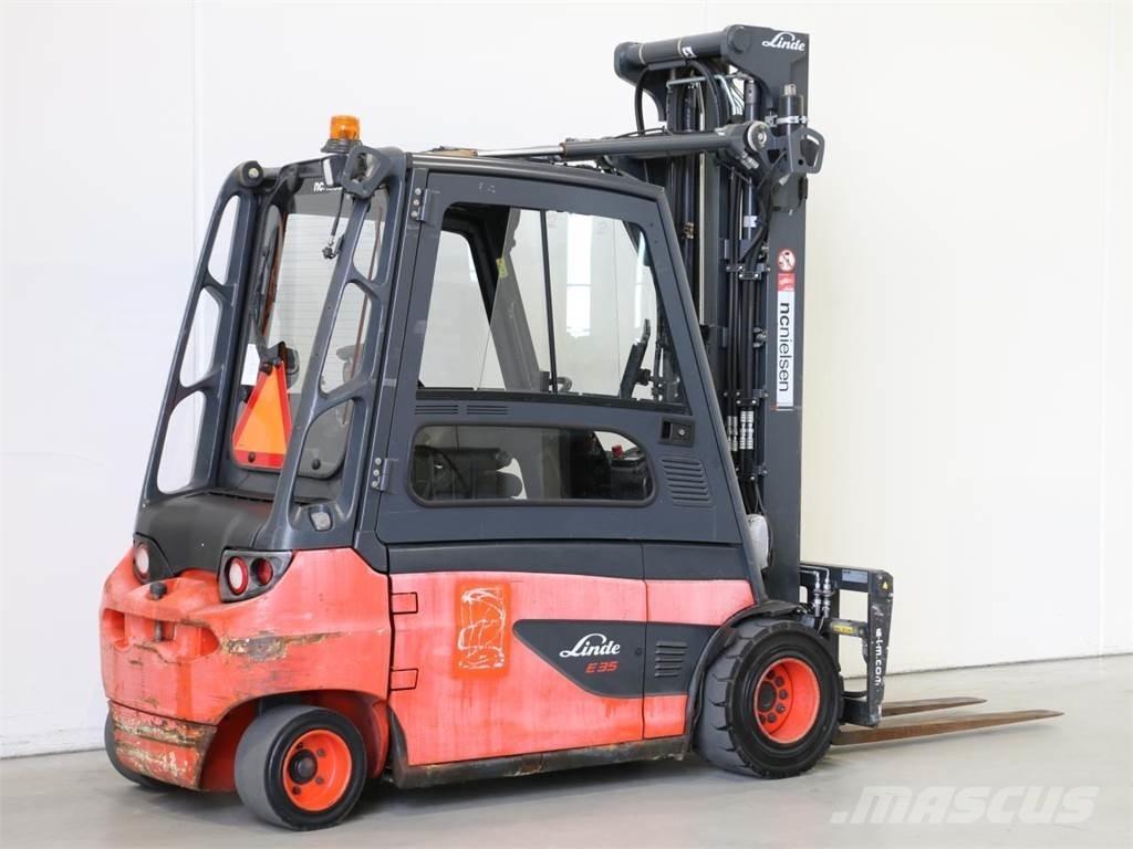 Linde E35L/387 Elektro Stapler