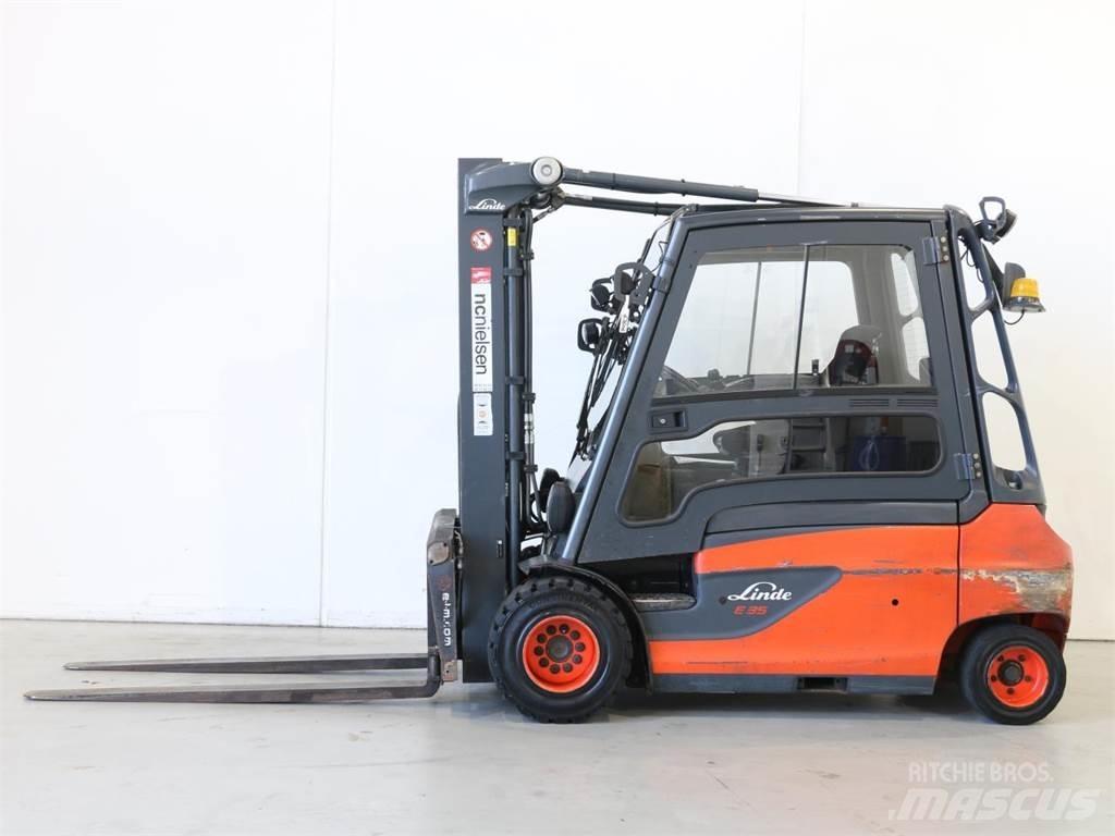Linde E35L/387 Elektro Stapler