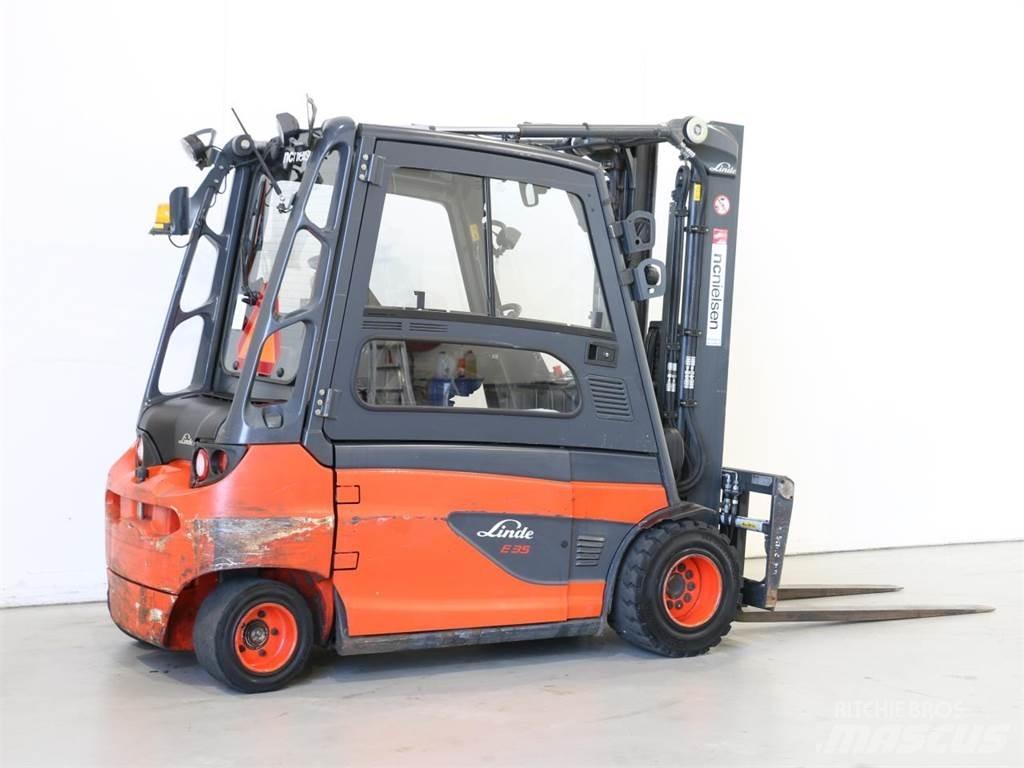 Linde E35L/387 Elektro Stapler