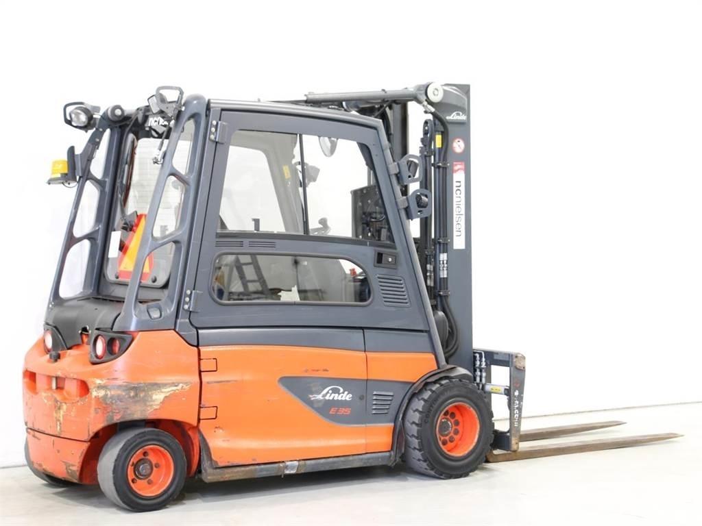 Linde E35L/387 Elektro Stapler