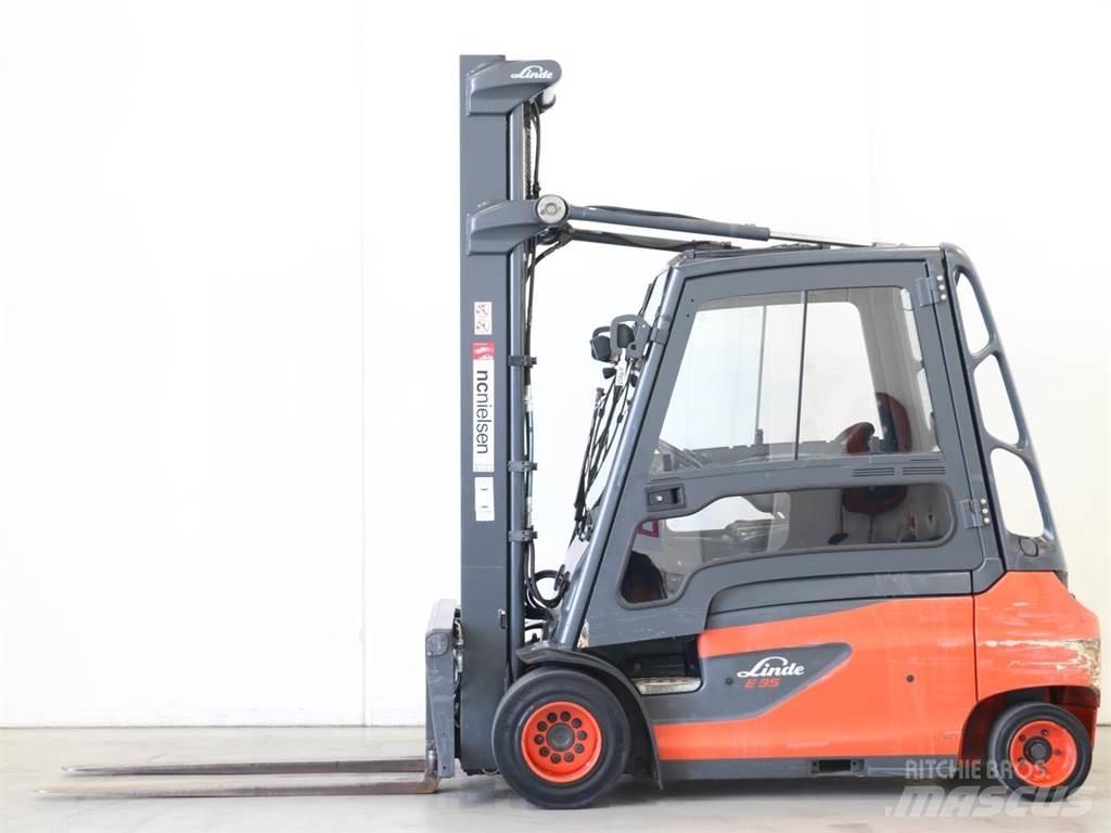 Linde E35L/387 Elektro Stapler