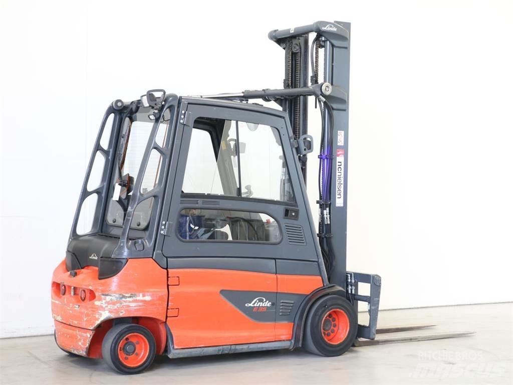 Linde E35L/387 Elektro Stapler