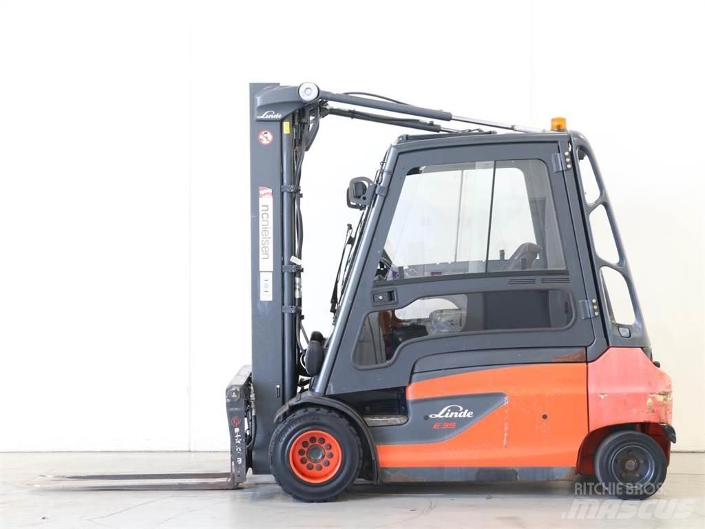 Linde E35L/387 Elektro Stapler