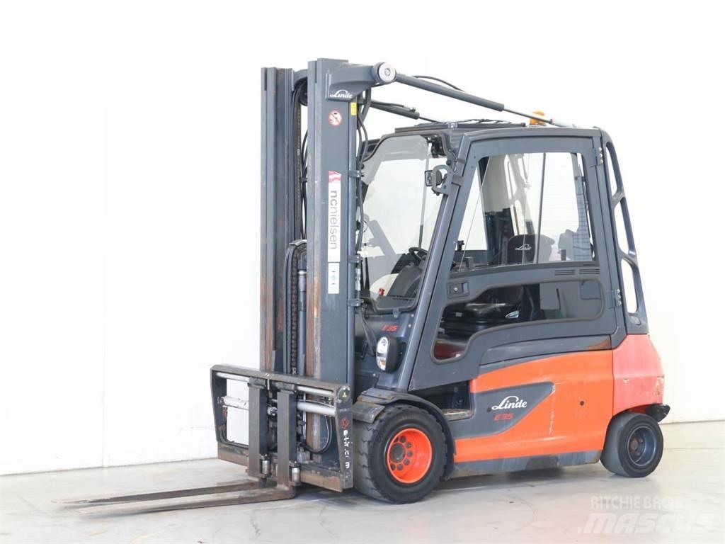 Linde E35L/387 Elektro Stapler