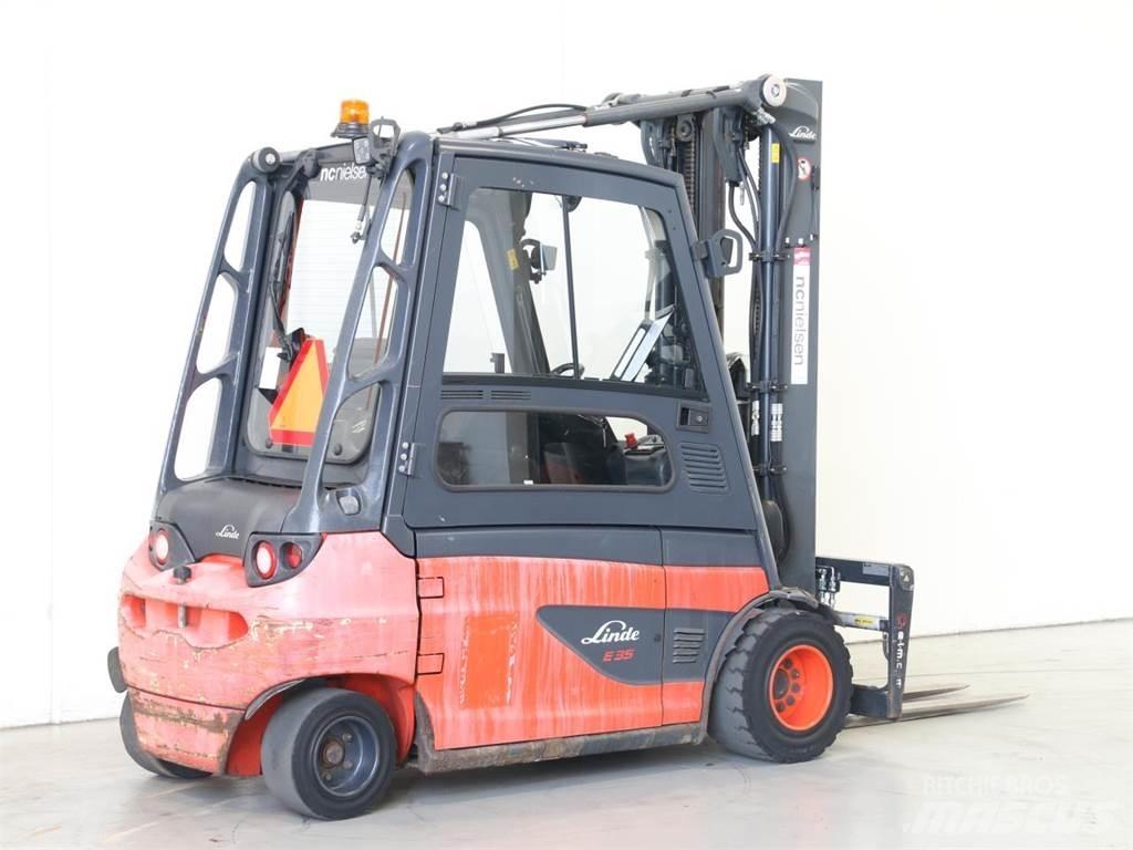 Linde E35L/387 Elektro Stapler