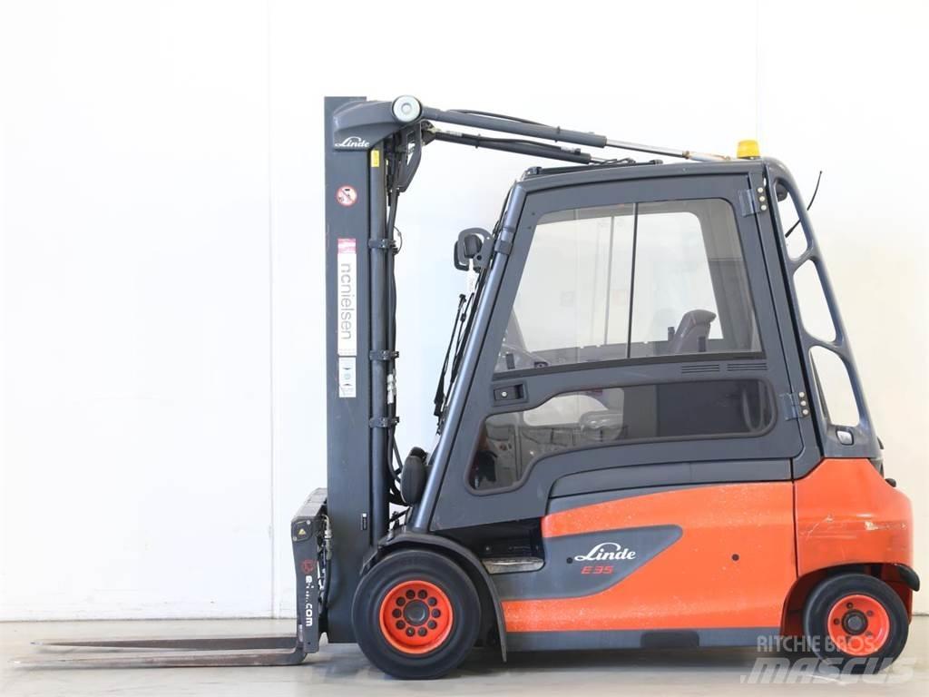 Linde E35L/387 Elektro Stapler