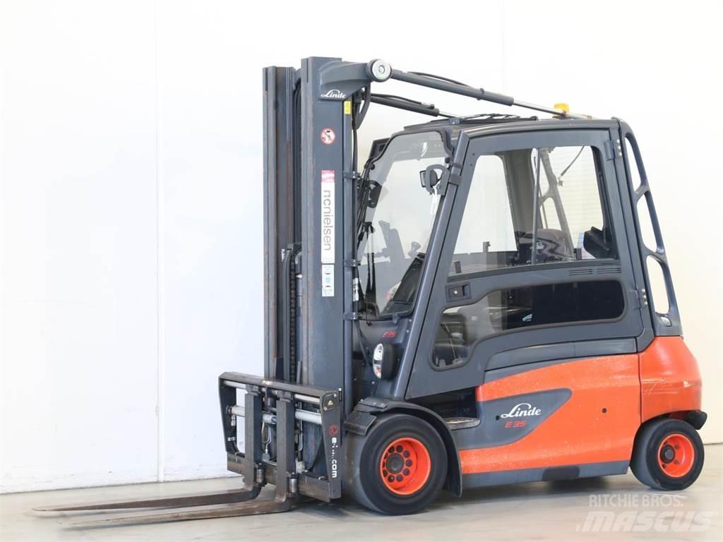 Linde E35L/387 Elektro Stapler