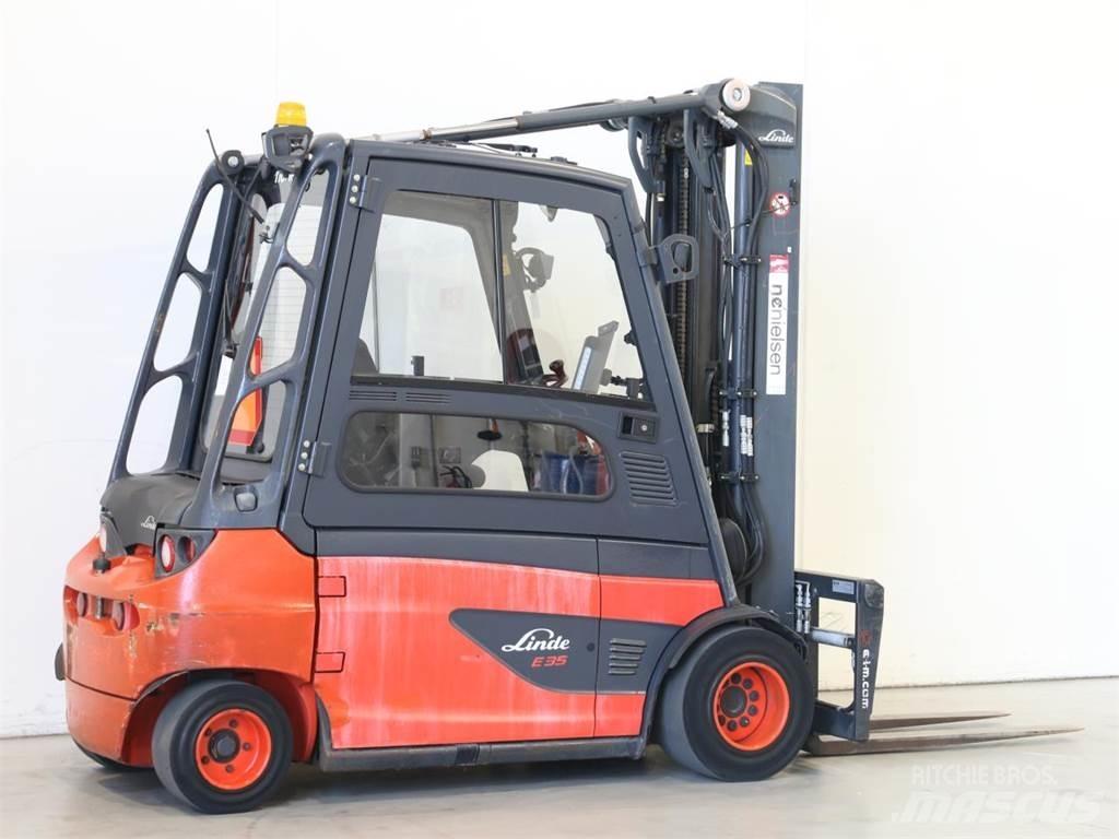 Linde E35L/387 Elektro Stapler