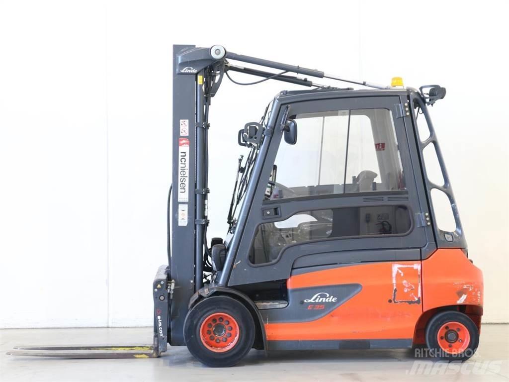 Linde E35L/387 Elektro Stapler