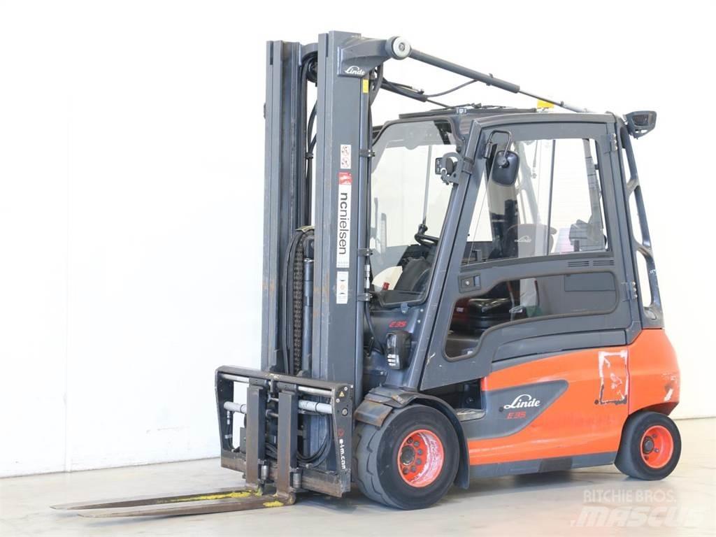 Linde E35L/387 Elektro Stapler