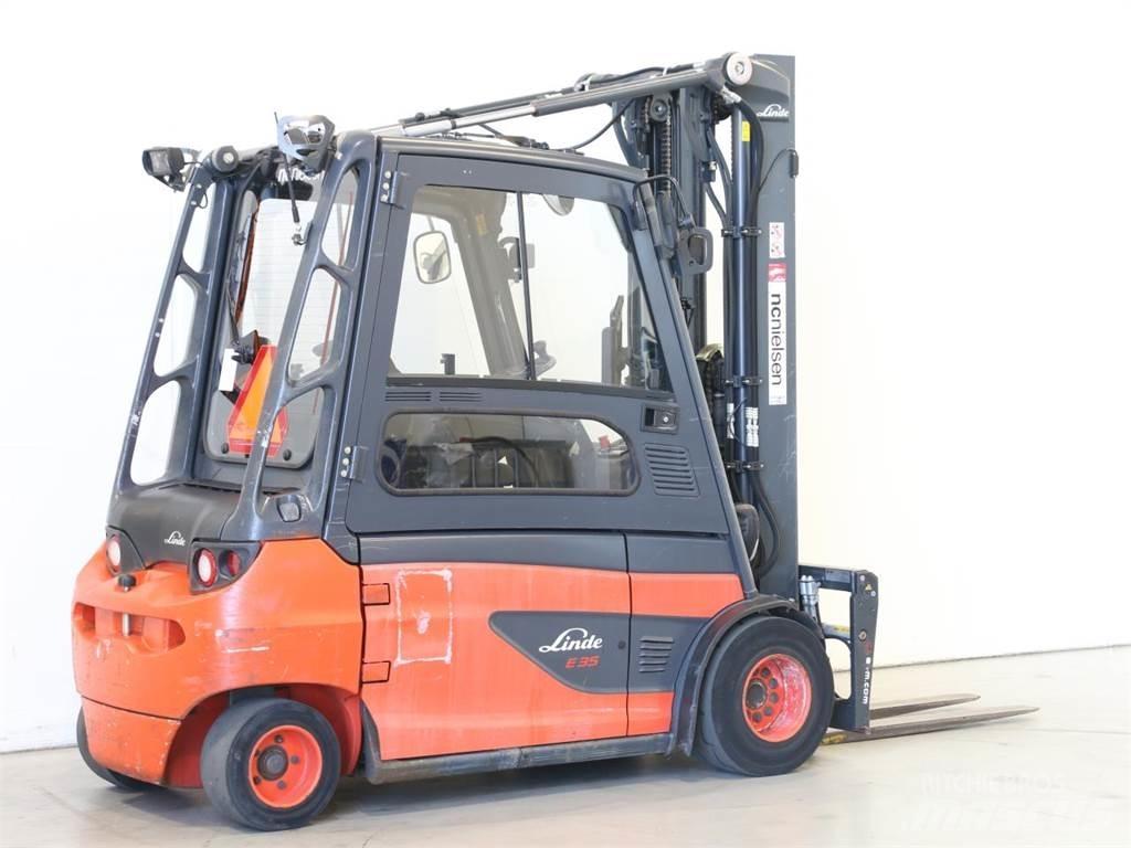 Linde E35L/387 Elektro Stapler