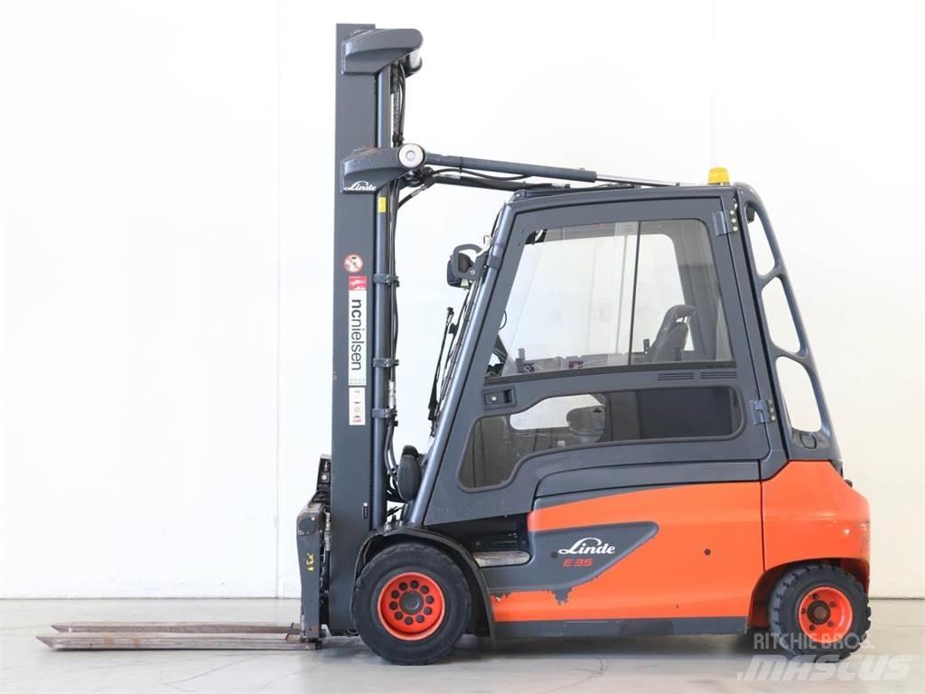 Linde E35L/387 Elektro Stapler