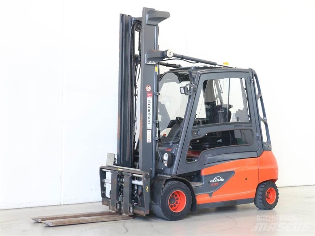 Linde E35L/387 Elektro Stapler