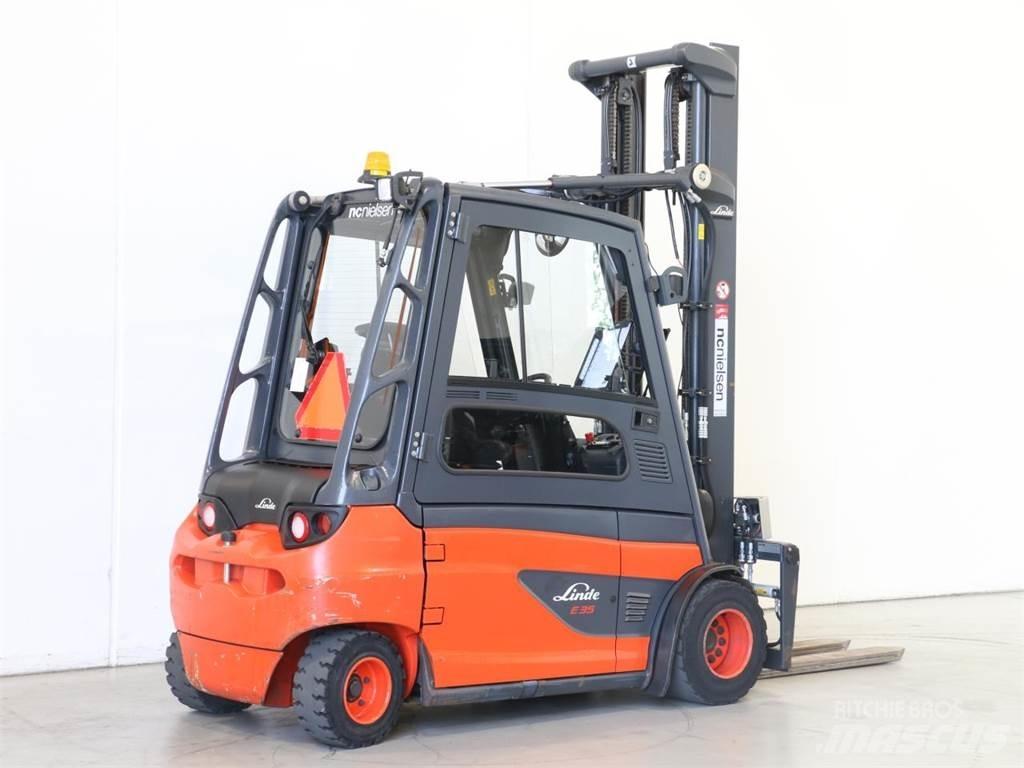 Linde E35L/387 Elektro Stapler