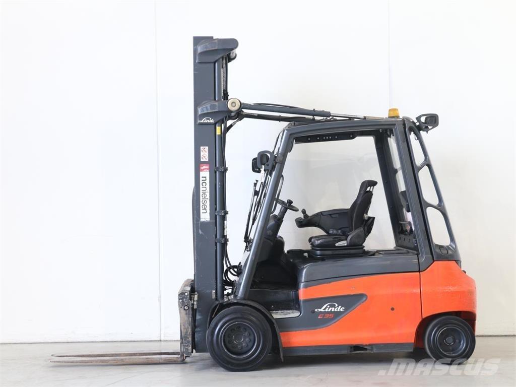 Linde E35L/387 Elektro Stapler