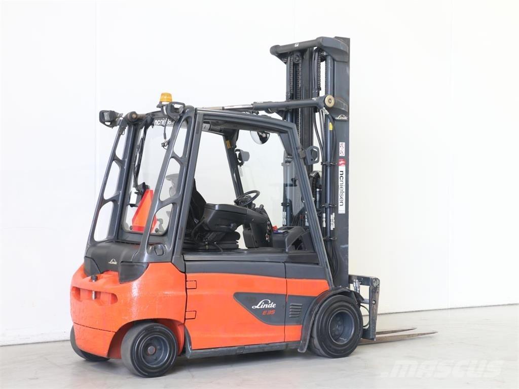 Linde E35L/387 Elektro Stapler