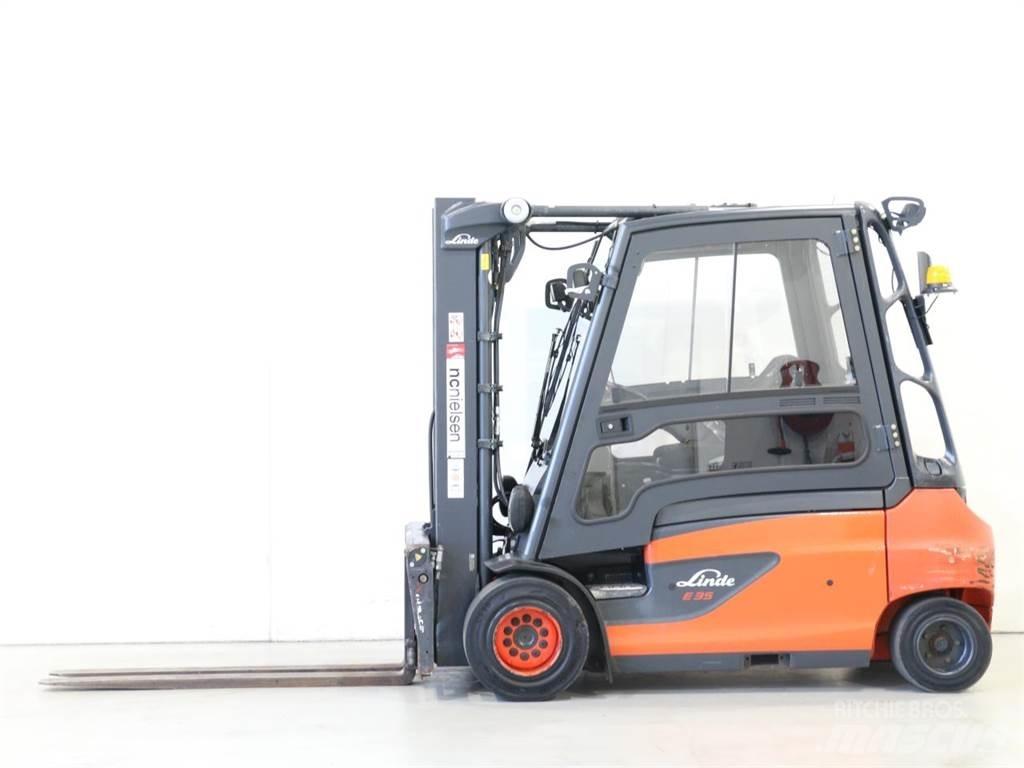 Linde E35L/387-01 Elektro Stapler