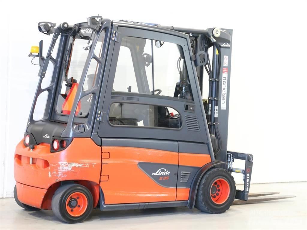 Linde E35L/387-01 Elektro Stapler