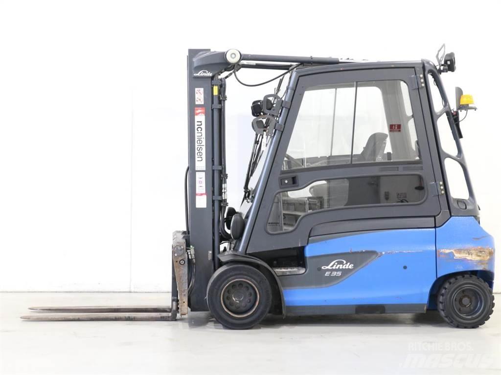 Linde E35L/387-01 Elektro Stapler