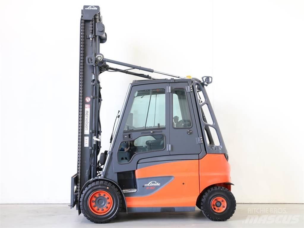 Linde E40/600H/388 Elektro Stapler