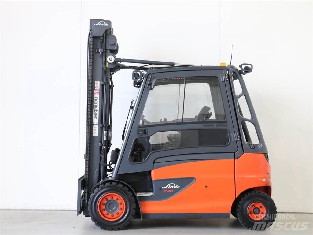 Linde E40/600HL/388 Elektro Stapler