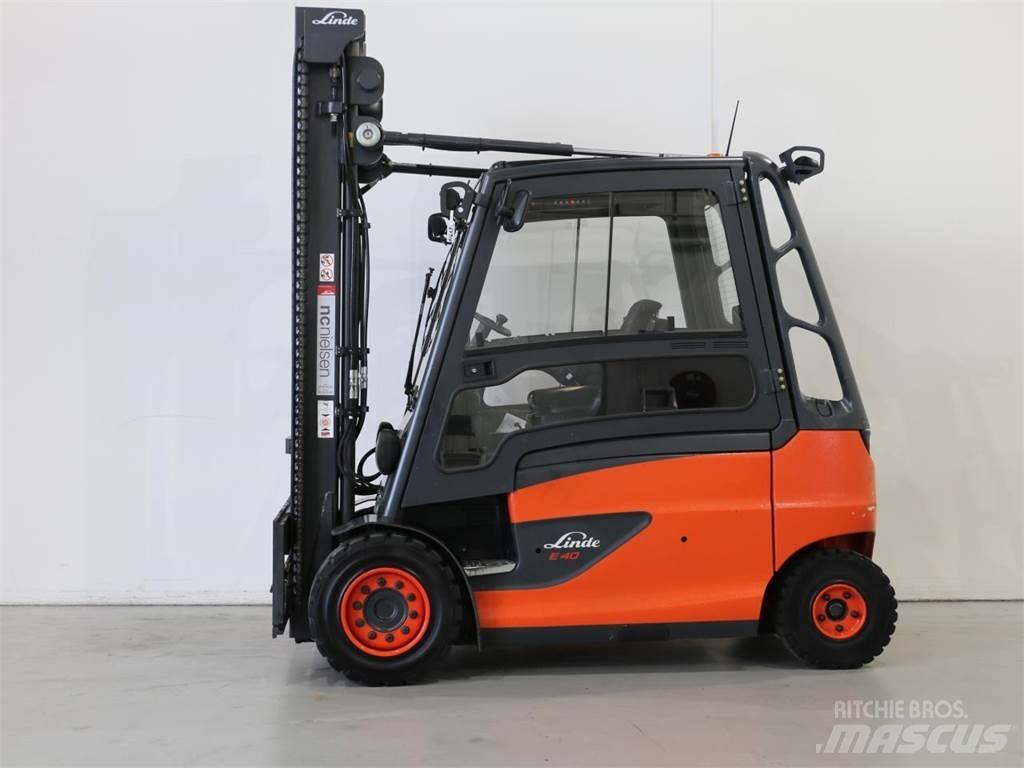 Linde E40/600HL/388 Elektro Stapler