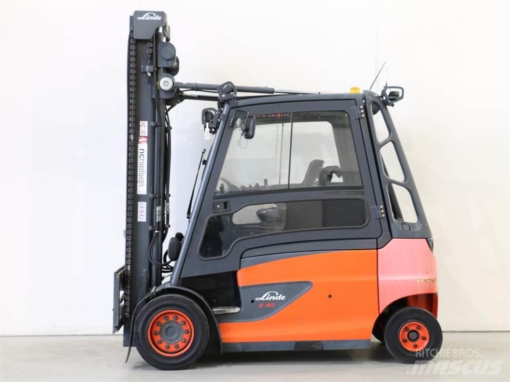 Linde E40/600HL/388 Elektro Stapler