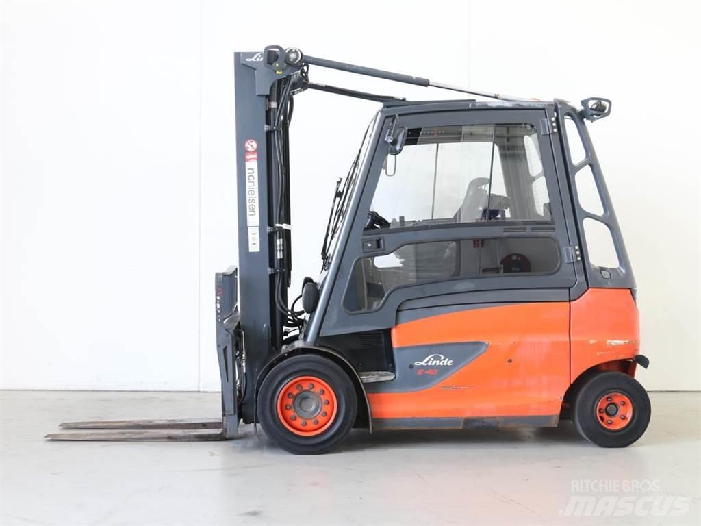 Linde E40/600HL/388 Elektro Stapler