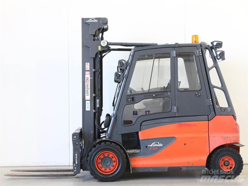 Linde E50/600HL/388 Elektro Stapler
