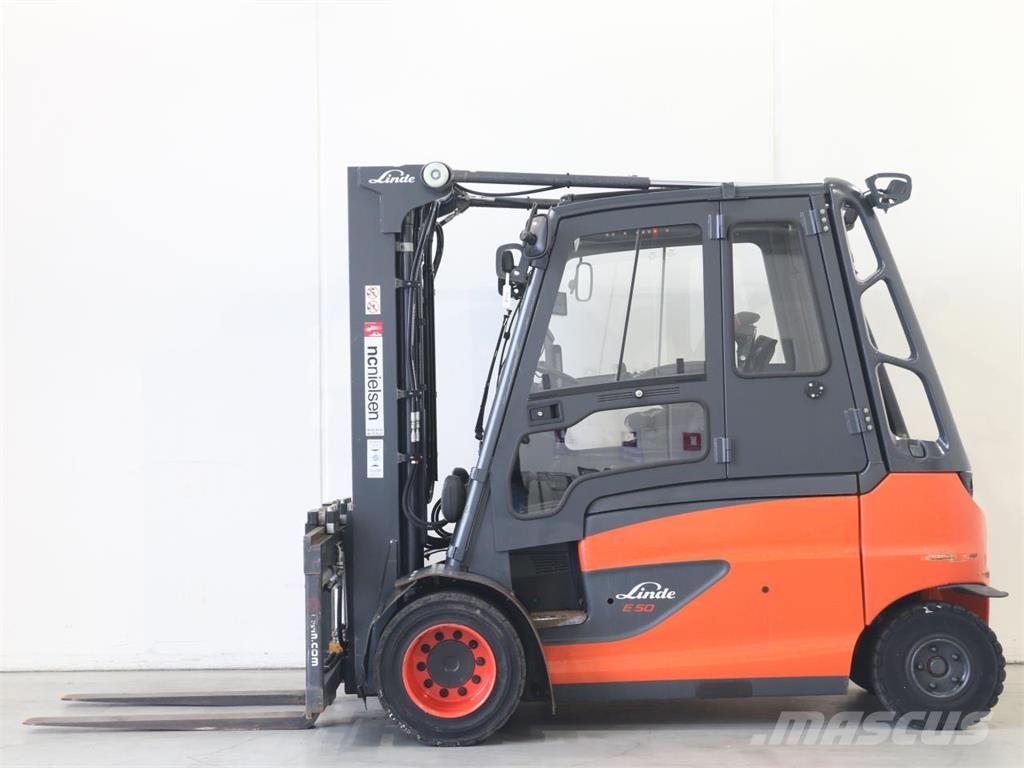 Linde E50/600HL/388 Elektro Stapler