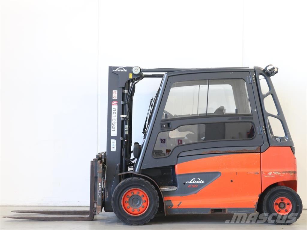 Linde E50L/388 Elektro Stapler