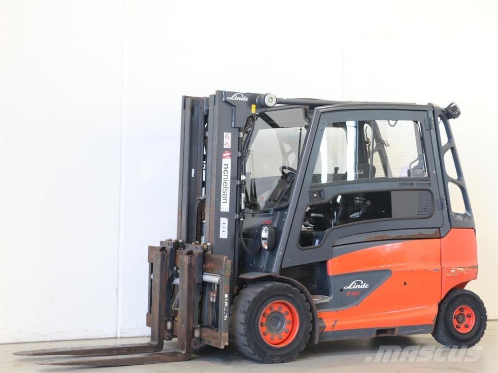Linde E50L/388 Elektro Stapler
