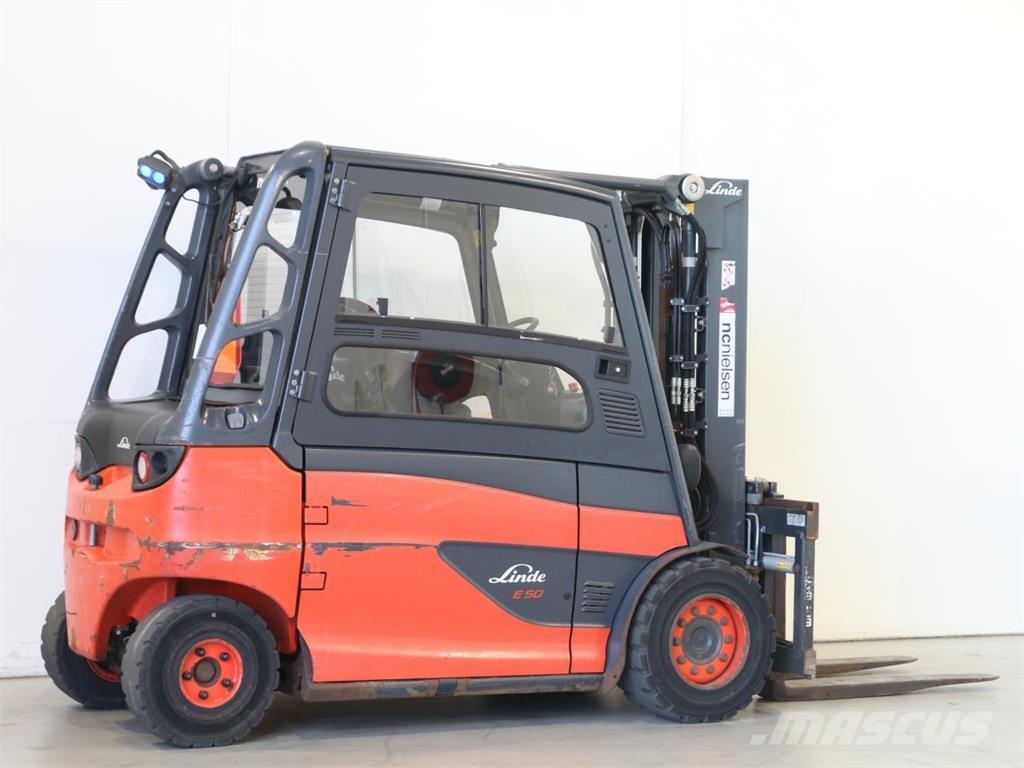 Linde E50L/388 Elektro Stapler