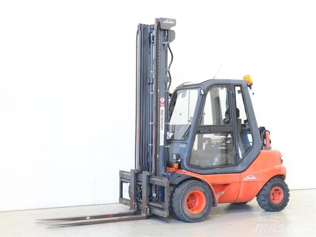 Linde H35D/351-03 Diesel Stapler