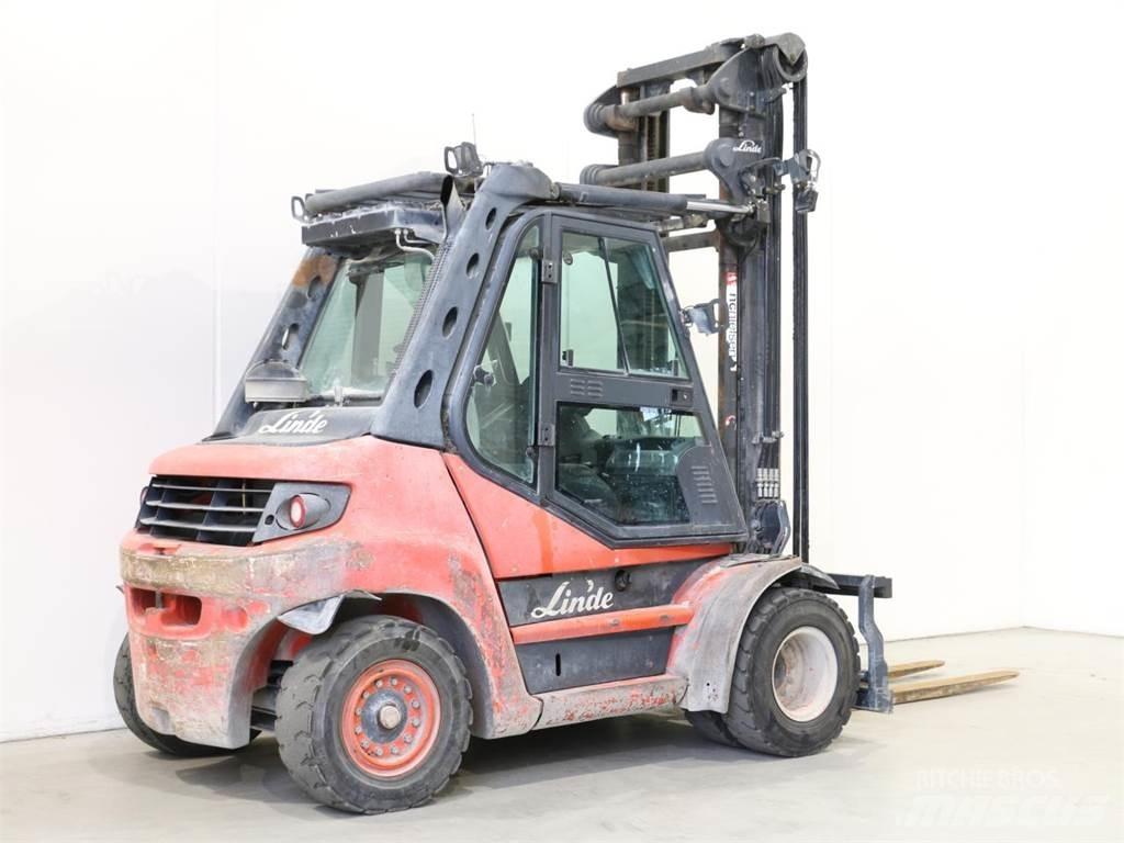 Linde H80D/396-01 Diesel Stapler
