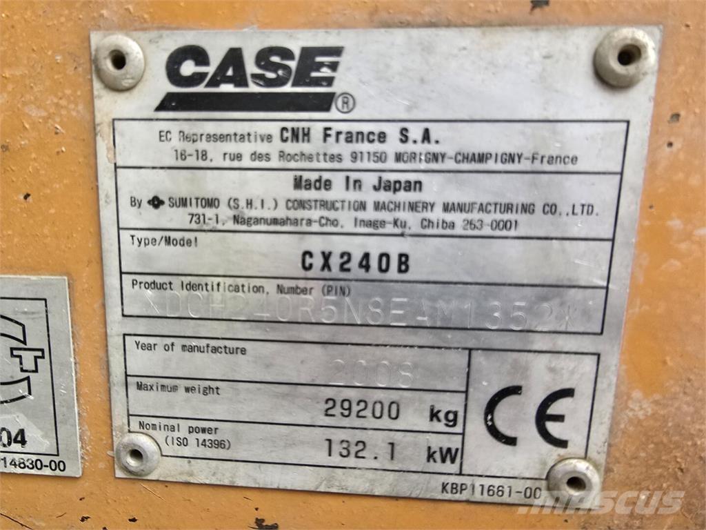 CASE CX 240 B Raupenbagger