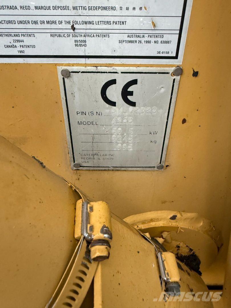 CAT 426B Baggerlader