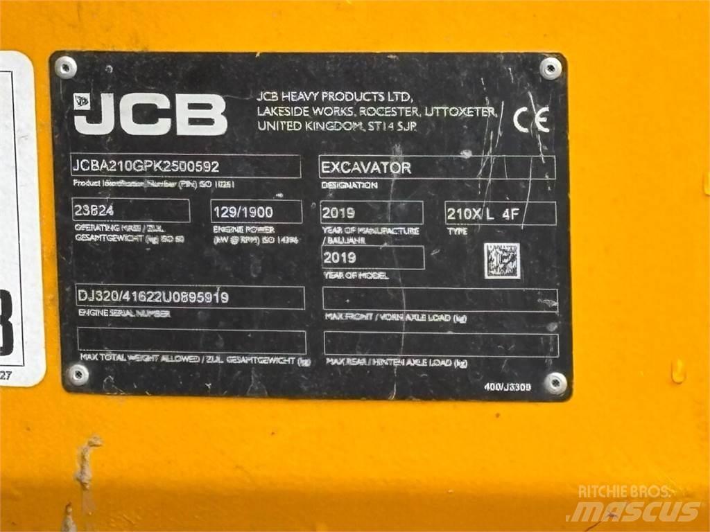 JCB 210 X L 4F Raupenbagger