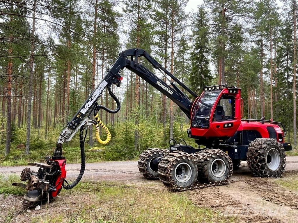 Komatsu 901 Harvester