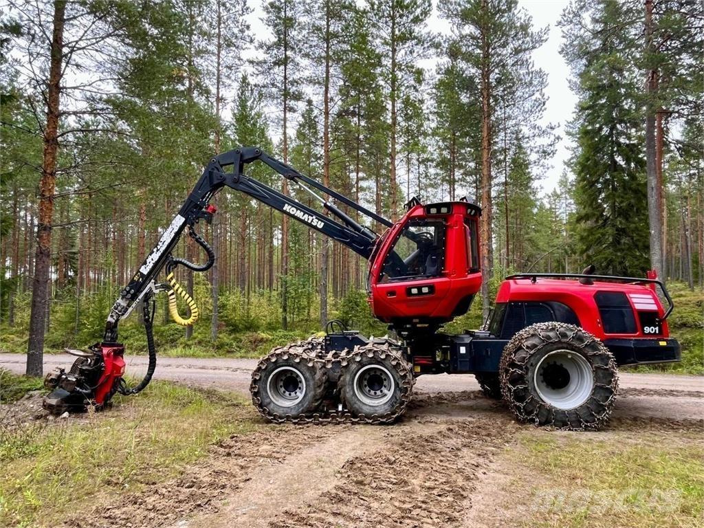 Komatsu 901 Harvester