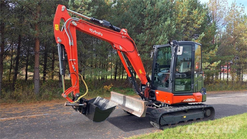 Kubota KX060-5 Minibagger < 7t