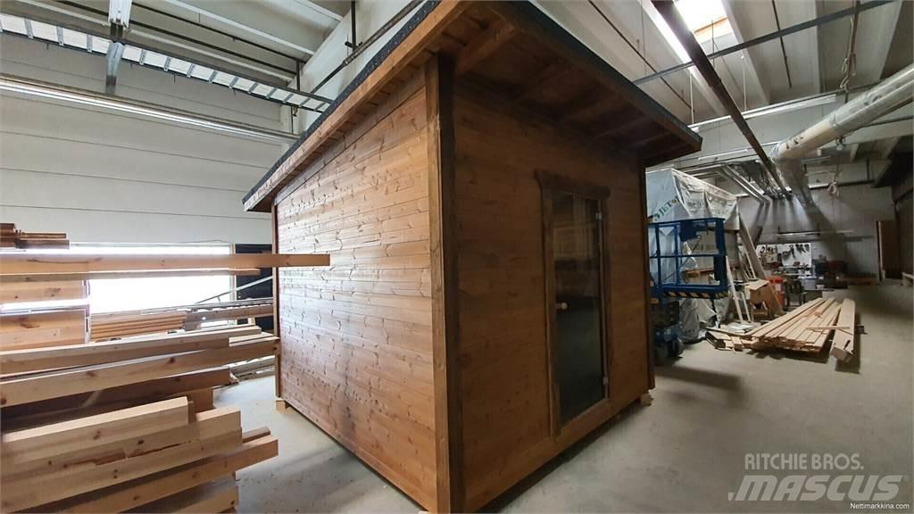  Saunamökki 15 hlö Stahlrahmenaufbauten