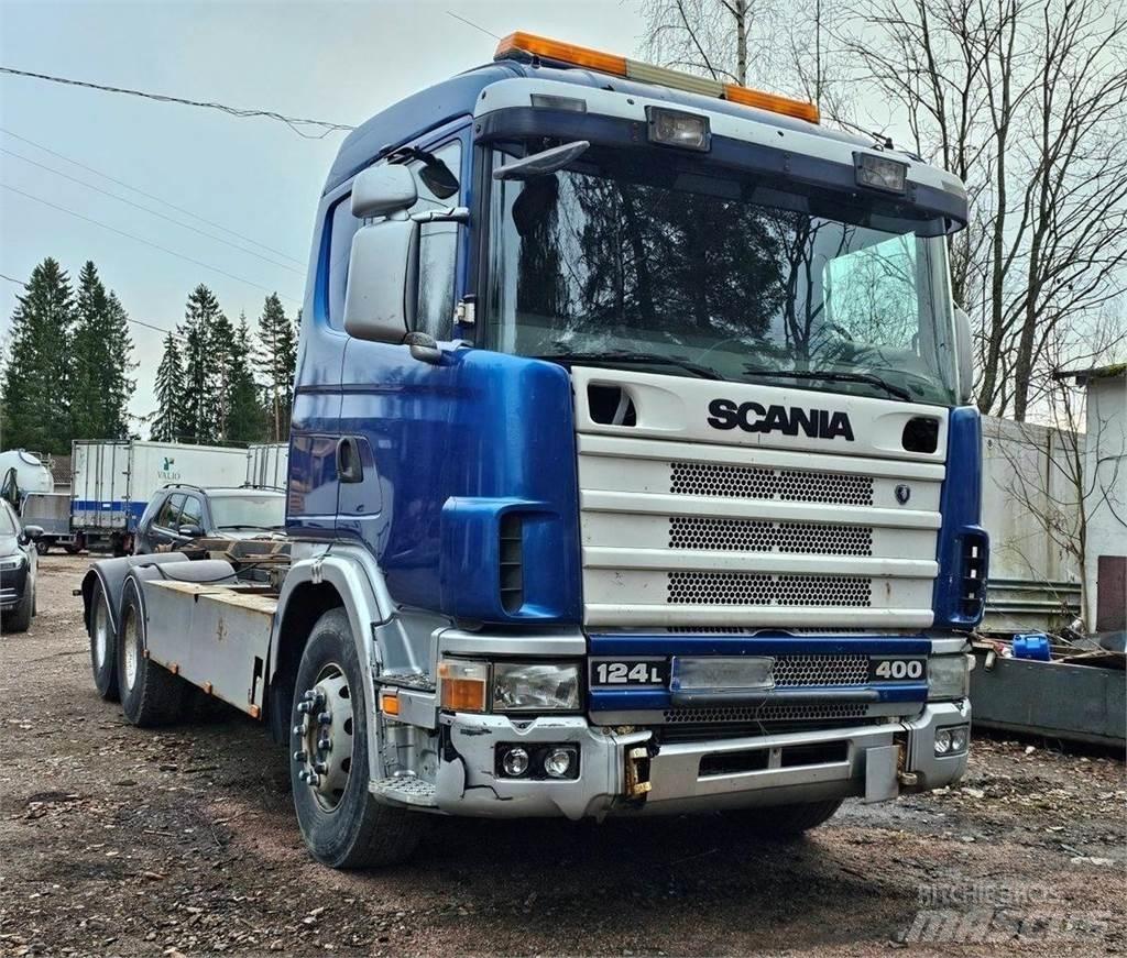 Scania 124 L 6x2 Abrollkipper
