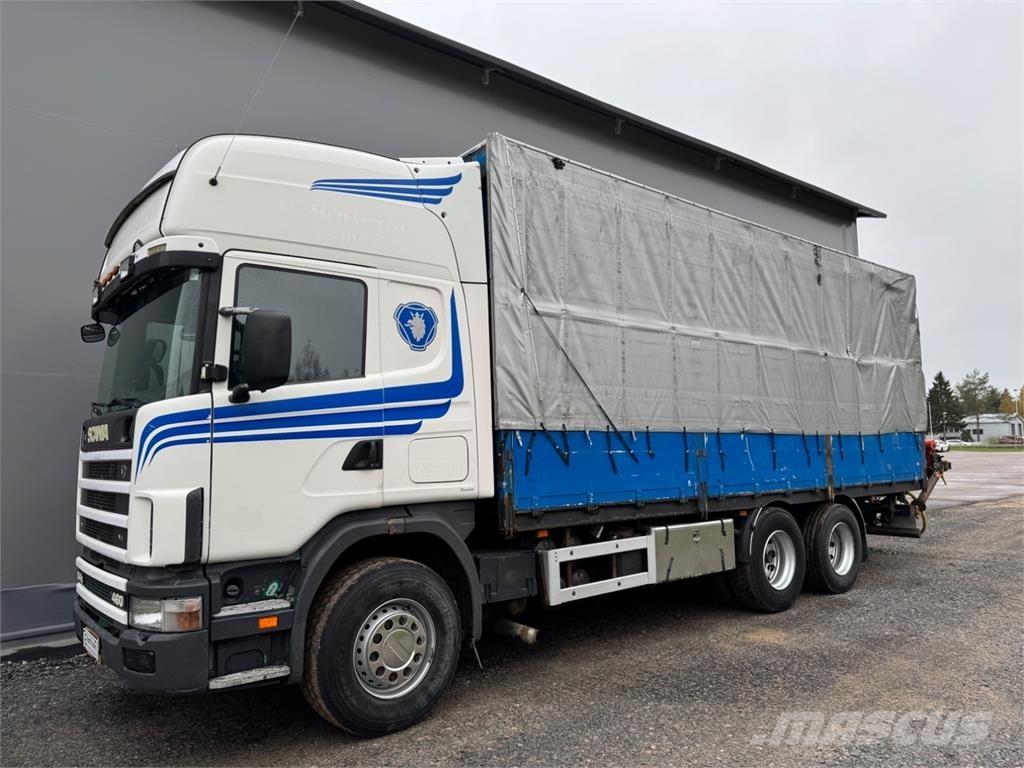 Scania 144G 6x2 Kranwagen