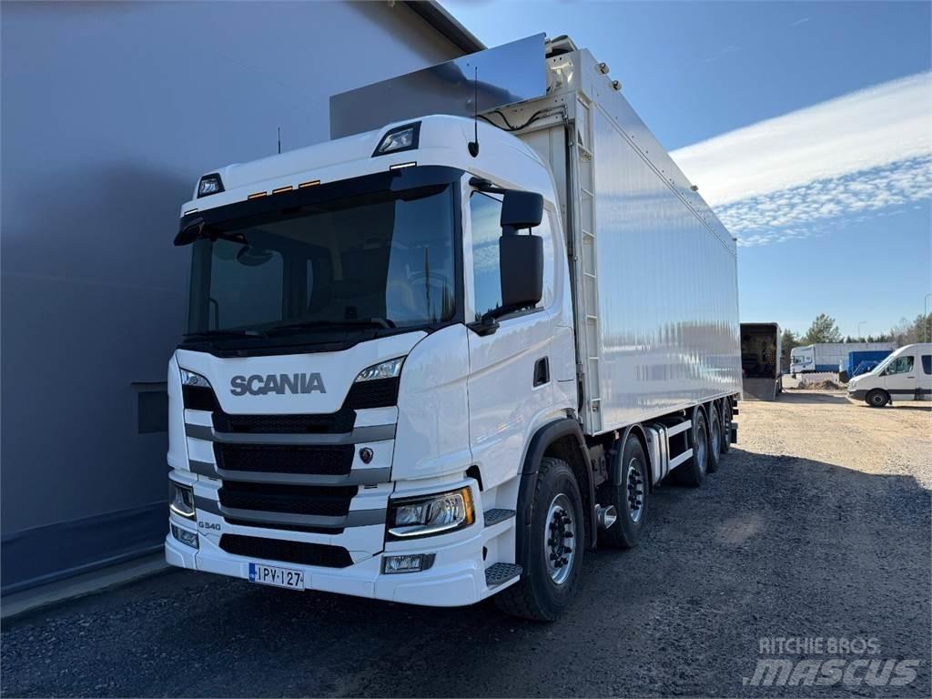 Scania G540 10x4 Holztransportanhänger