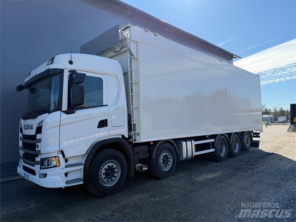 Scania G540 10x4 Holztransportanhänger