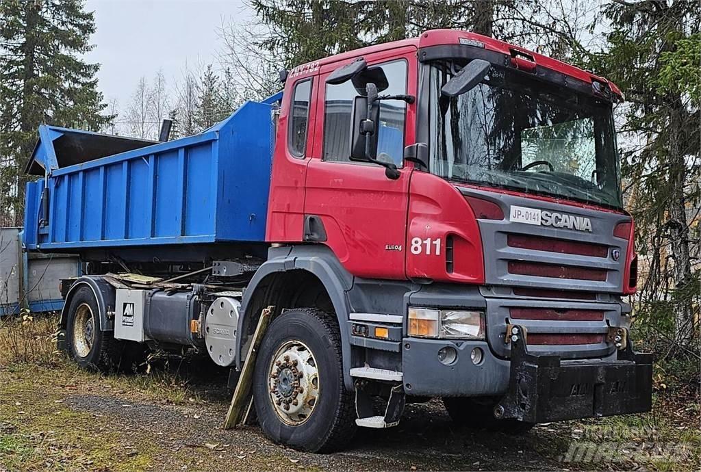 Scania P340 4x4 Abrollkipper
