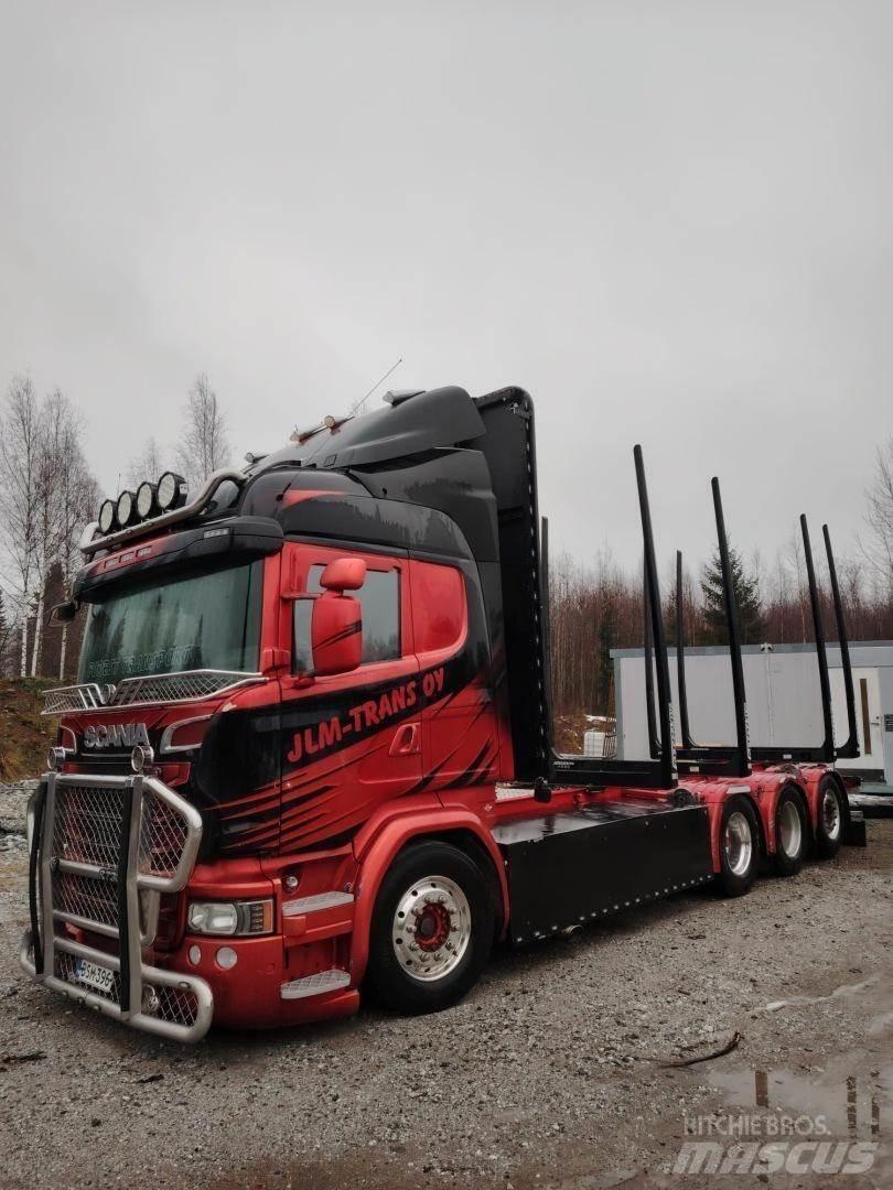 Scania R730 Holzfahrzeuge