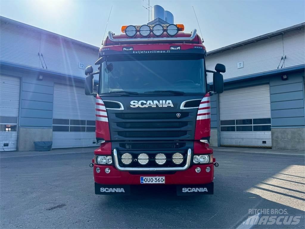 Scania R730 8x4 Holzfahrzeuge