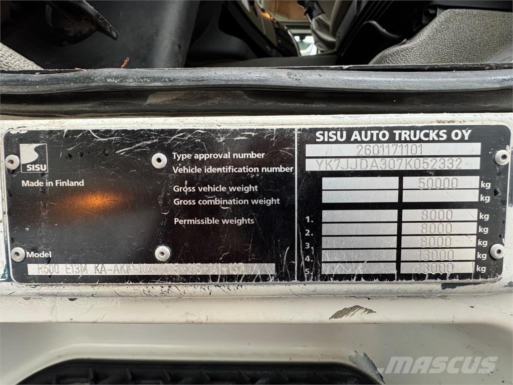Sisu R500 10x4 Forsttransportfahrzeuge